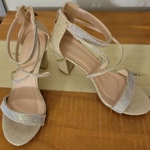 Women's Formal Rhinestone High Heel Sandal